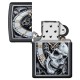 Αναπτήρας Zippo 29854 Skull Clock Design