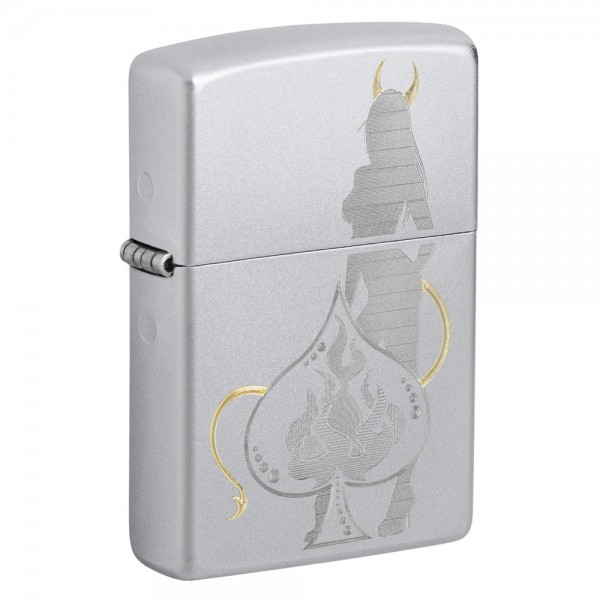 Zippo 48658 Devilish Ace Design