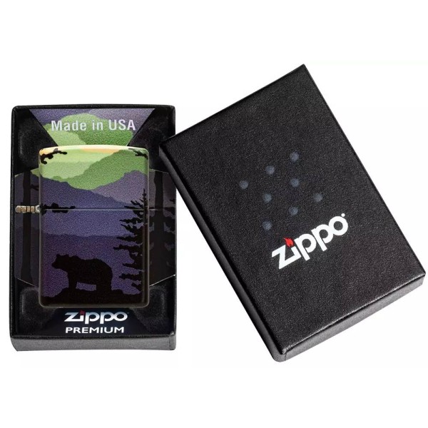 ZIPPO 49482 Bear Landscape