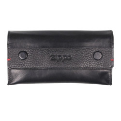 ZIPPO 2006060 ΚΑΠΝΟΘΗΚΗ ΔΕΡΜΑΤΙΝΗ ΜΑΥΡΗ