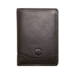 Δερμάτινο Πορτοφόλι Alpha Status 10104-0 Rfid Καφέ