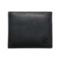 Δερμάτινο Πορτοφόλι Alpha Status 10109-0 Rfid Μαύρο