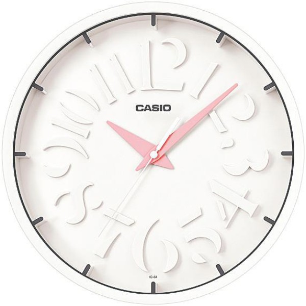 Ρολόι Τοίχου Casio IQ-64-4DF Πλαστικό