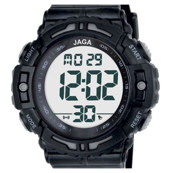 Ρολόι Χειρός JAGA M129X-BK Μαύρο