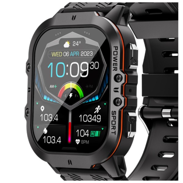 Jaga Smartwatch JS22 Πορτοκαλί