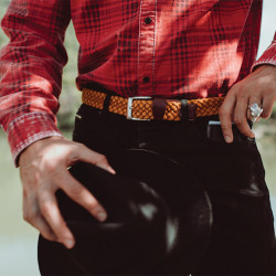 Πλεκτή Πράσινη Ζώνη BL214-91