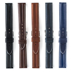 ΛΟΥΡΑΚI ΔΕΡΜΑΤΙΝΟ ΜΠΛΕ 0414BL 14mm