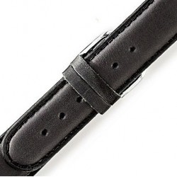 Λουράκι Δερμάτινο 18mm 0181BK Μαύρο