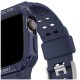 Λουράκι Θήκη για Smartwacth τύπου Apple Πλαστικό PU 8862BL 42/44/45mm Μπλε