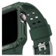 Λουράκι Θήκη για Smartwacth τύπου Apple Πλαστικό PU 8862GN 42/44/45mm Πράσινο