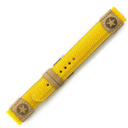 Λουράκι Υφασμάτινο 042918YL 18mm Κίτρινο