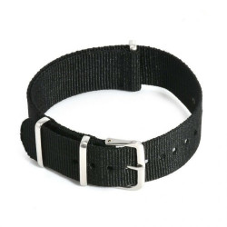 Λουράκι Υφασμάτινο 047920BK 20mm Μαύρο