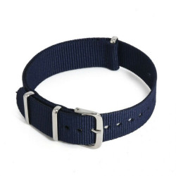 Λουράκι Υφασμάτινο 047922BL 22mm Μπλέ