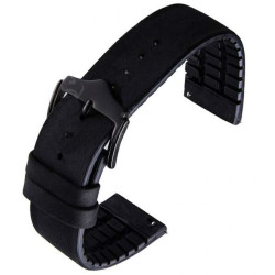 Λουράκι Αδιάβροχο 8846BK 22mm Μαύρο εύκολης αλλαγής