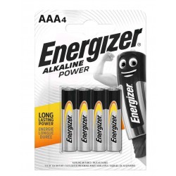 ENERGIZER ΜΠΑΤΑΡΙΕΣ ALKALINE POWER AAA 1.5V 4τμχ