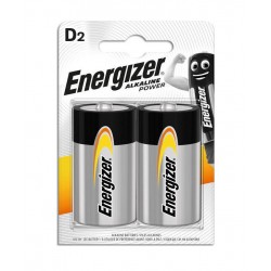 ENERGIZER ΜΠΑΤΑΡΙΕΣ ALKALINE POWER D 1.5V 2τμχ