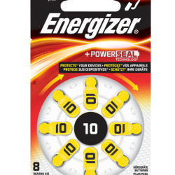 ENERGIZER ΜΠΑΤΑΡΙΕΣ ΑΚΟΥΣΤΙΚΩΝ ΒΑΡΗΚΟΙΑΣ ZA10 8τμχ
