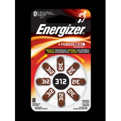 ENERGIZER ΜΠΑΤΑΡΙΕΣ ΑΚΟΥΣΤΙΚΩΝ ΒΑΡΗΚΟΙΑΣ ZA312 8τμχ
