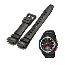 CASIO ΛΟΥΡΑΚΙ SGW-500-1 ΜΑΥΡΟ